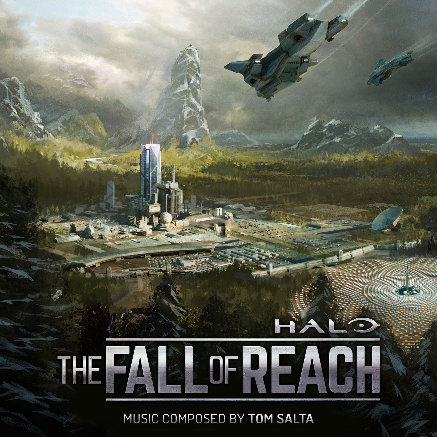 Halo: The Fall of Reach animated film soundtrack artwork — music composed by Tom Salta